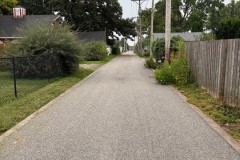 Permeable Asphalt Alley